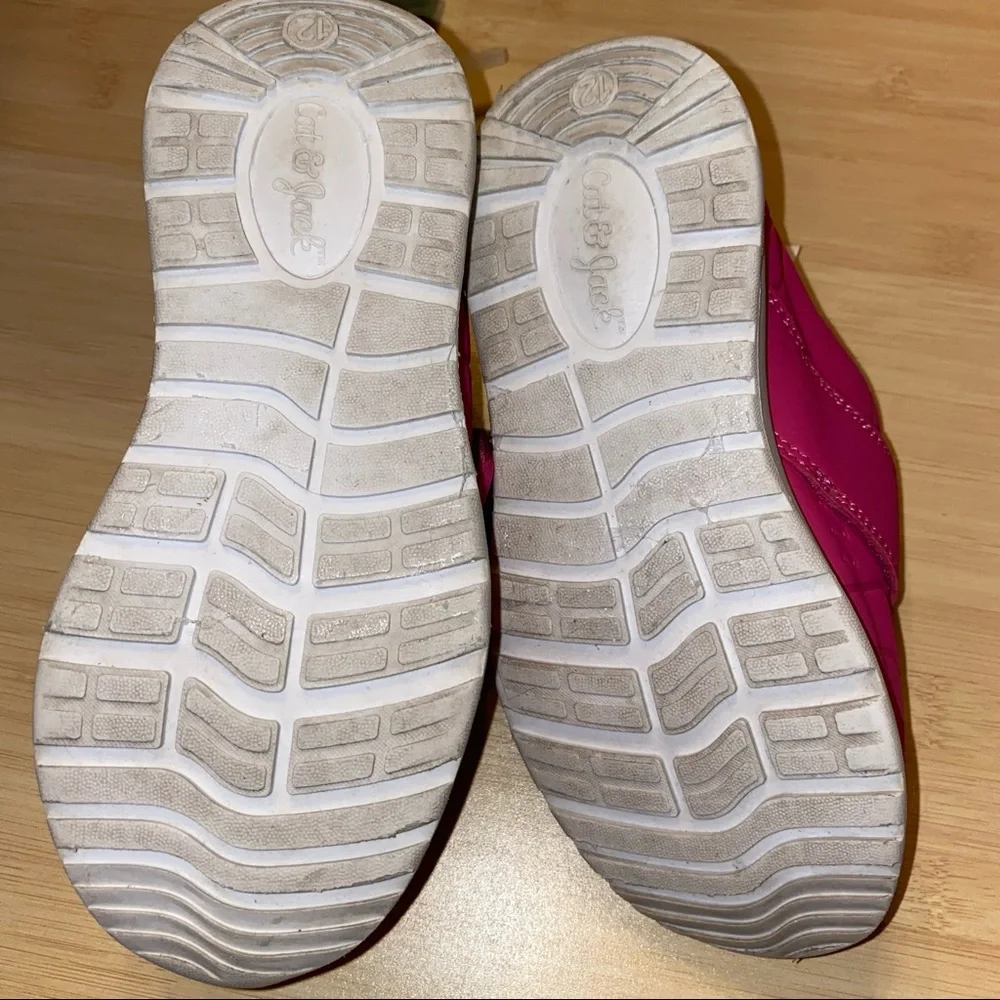 Cat & Jack Girls size 12 sneakers & Flip Flops NWT shoe bundle